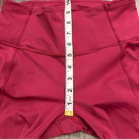 Lululemon Fast Free Tight II Leggings 6 Star Ruby Reflective Nulux 25" Pockets - Picture 10 of 15
